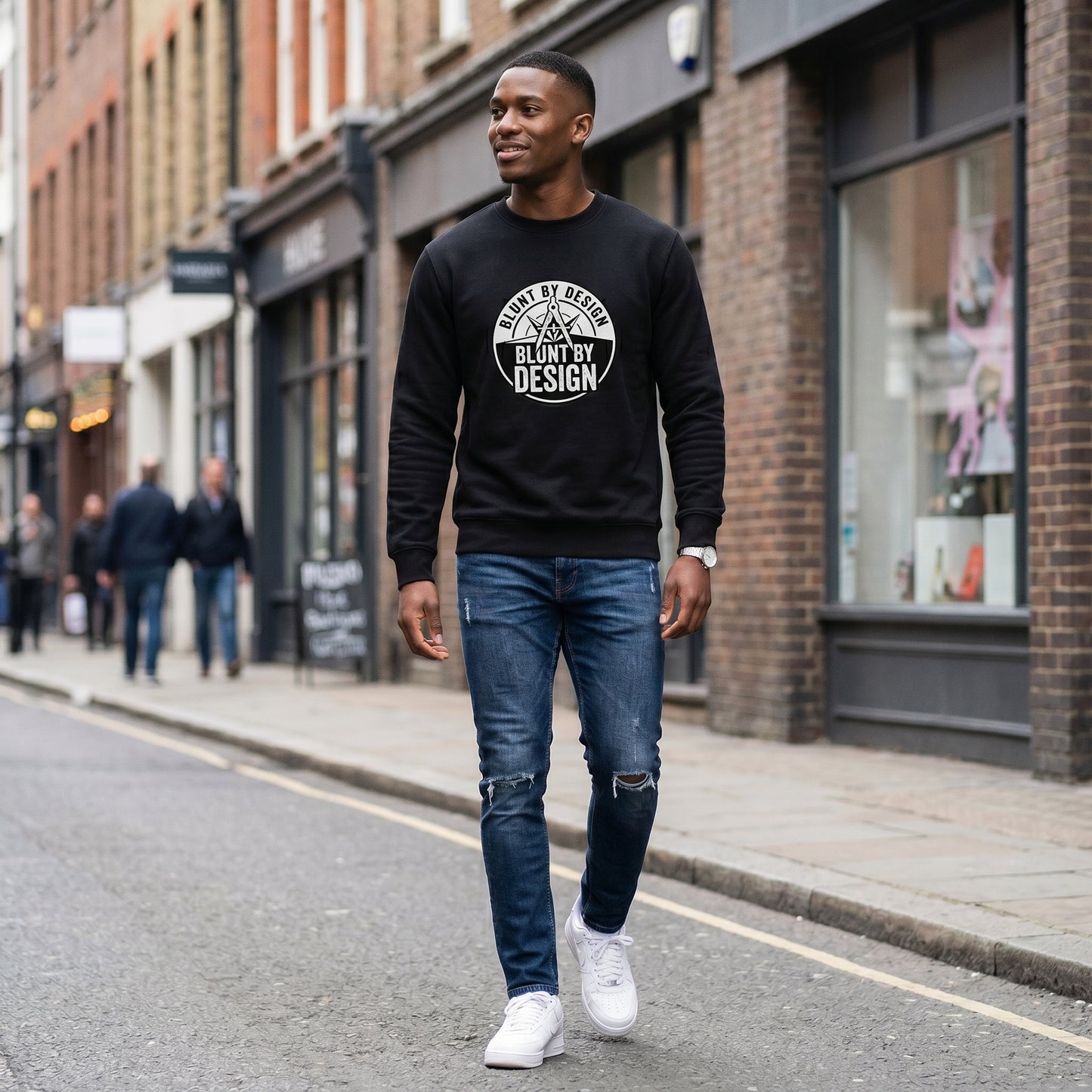 Blunt By Design | The Industrial Blueprint Sweatshirt